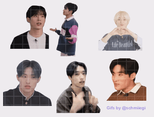 Heart gifs with text by @schmiiegi at Instagram